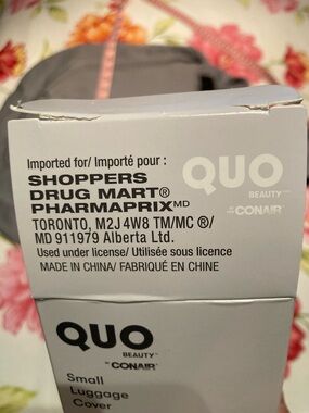 QUO Jet Set small luggage 🧳 cover